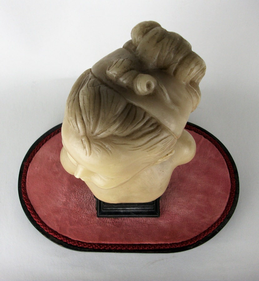 Wax sculpture of Louise Brongniart Under a Glass Dome (10).JPG